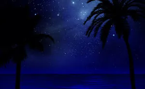 I Painted "hawaiian Dreams" ~ A Glow-in-the-dark Canvas Wall Mural