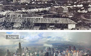 31 Before-And-After Pics Showing How Famous Cities Changed Over Time