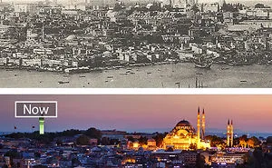 31 Before-And-After Pics Showing How Famous Cities Changed Over Time