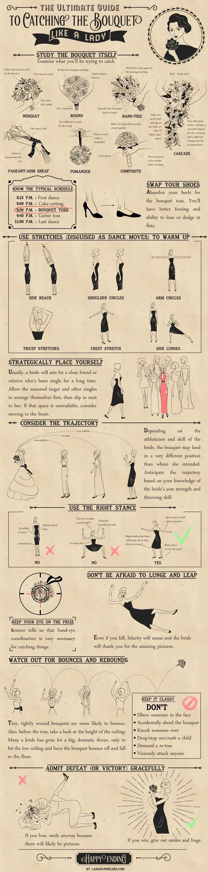 The Ultimate Guide To Catching The Wedding Bouquet Like A Lady