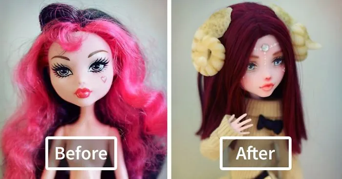 I Repainted And Customized Monster High Dolls