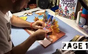 I Made A Pop-up Book, Time-lapse Style