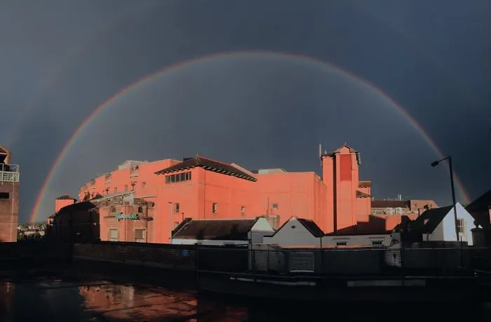 Force Field Formed In A Town In Kent, Uk.