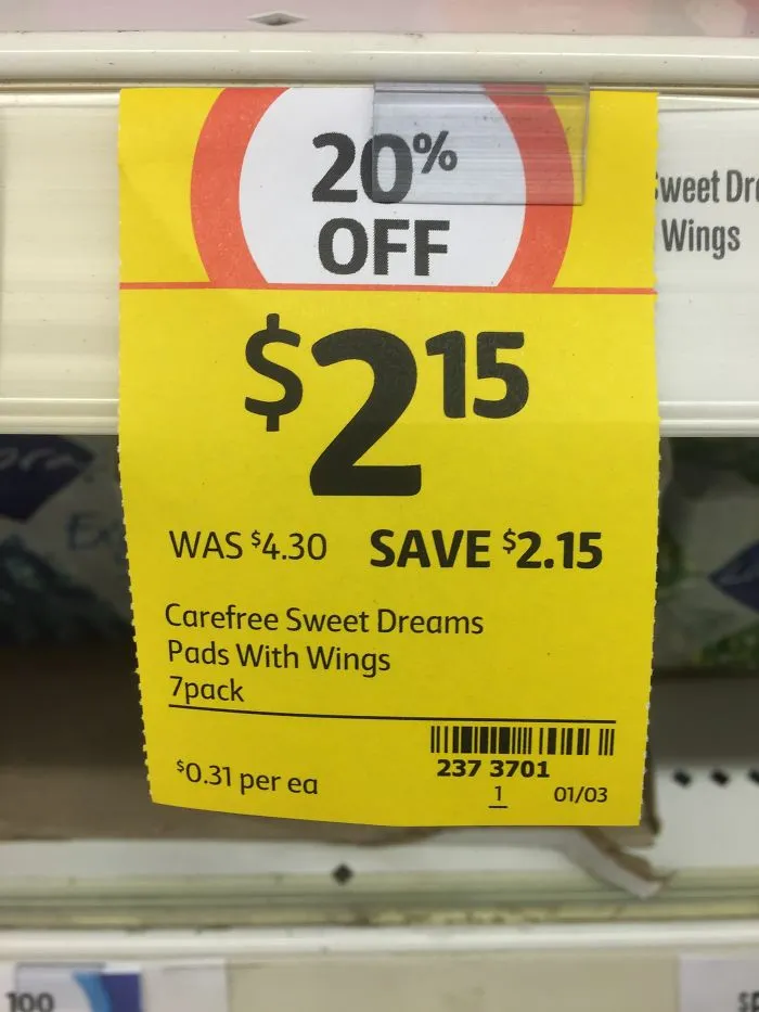 Supermarket Math Fail.