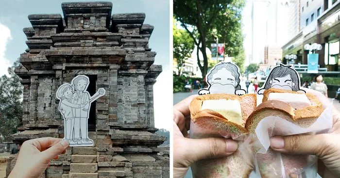Instead Of Selfies, We Document Our Journey In A More Interesting Way: Doodles