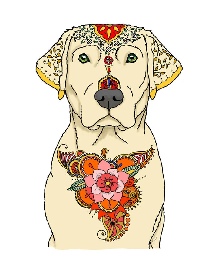 Puppy Dog Snuggles And Color Pencils = Perfect Script For  Stress Relief