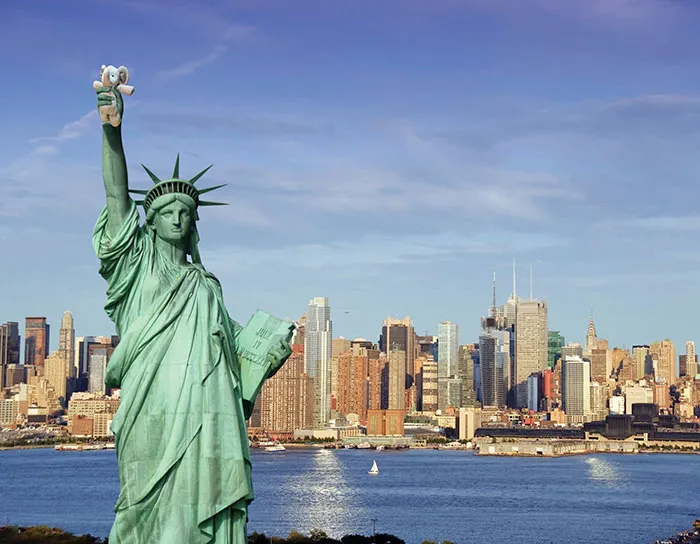 Chillin With Lady Liberty, New York