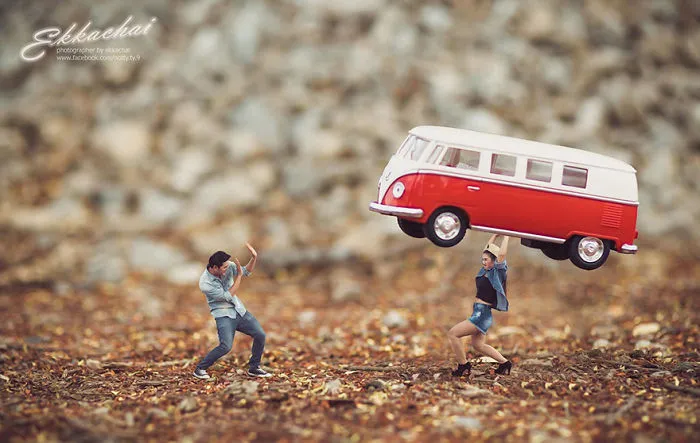 Wedding Photographer Turns Couples Into Miniature People