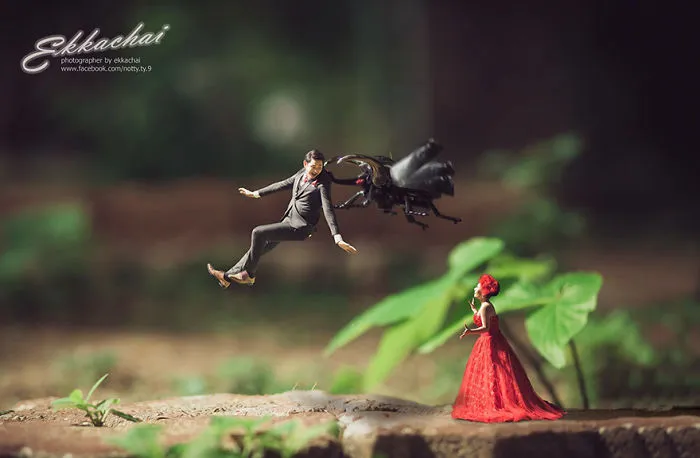 Wedding Photographer Turns Couples Into Miniature People