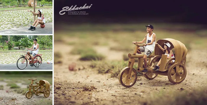 Wedding Photographer Turns Couples Into Miniature People