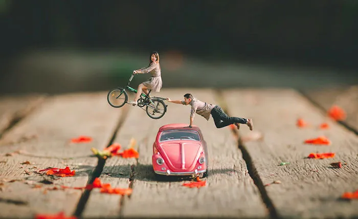 Wedding Photographer Turns Couples Into Miniature People