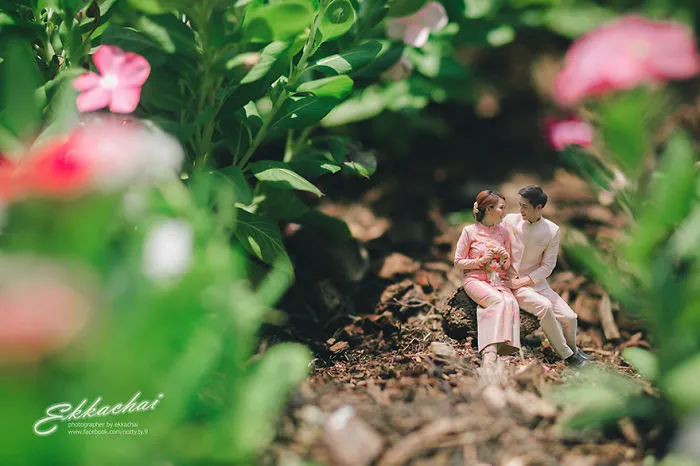 Wedding Photographer Turns Couples Into Miniature People