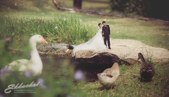 Wedding Photographer Turns Couples Into Miniature People