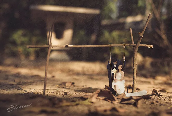 Wedding Photographer Turns Couples Into Miniature People