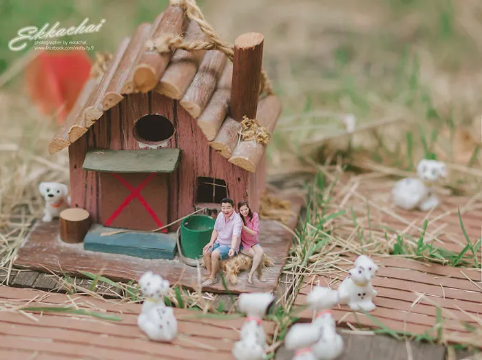 Wedding Photographer Turns Couples Into Miniature People
