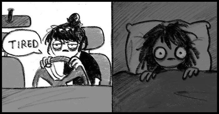 Artist Illustrates Daily Struggles Of A Modern Girl