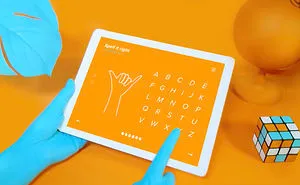I Was Looking To Show Creative And Fun Side Of Sign Language.