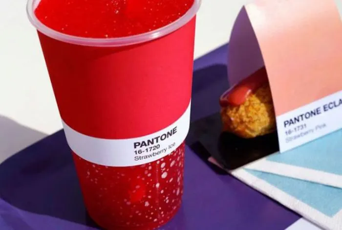 Pantone Opened Up A Colorful Pop Up Cafe In Monaco