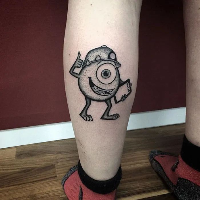 Monsters Inc. Tattoo