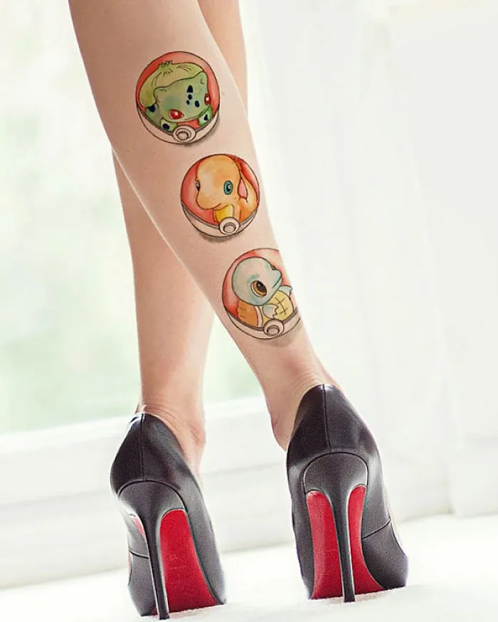 58 Pokemon Tattoos For Fans Who Want To Catch Them All