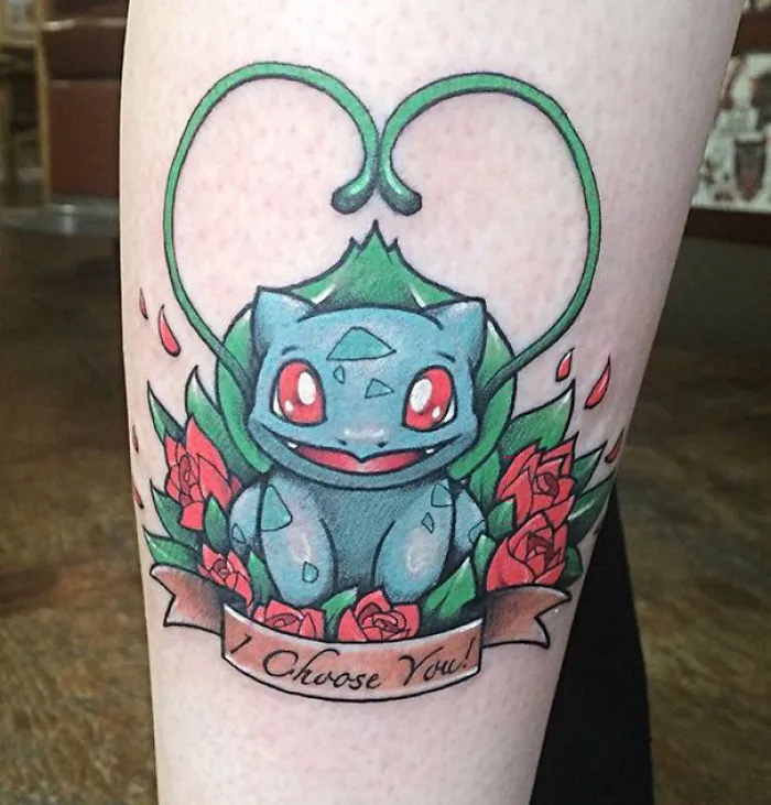 58 Pokemon Tattoos For Fans Who Want To Catch Them All