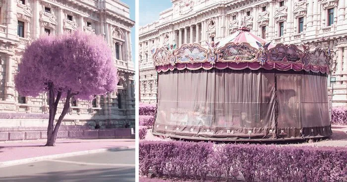 I Photographed Rome In Infrared