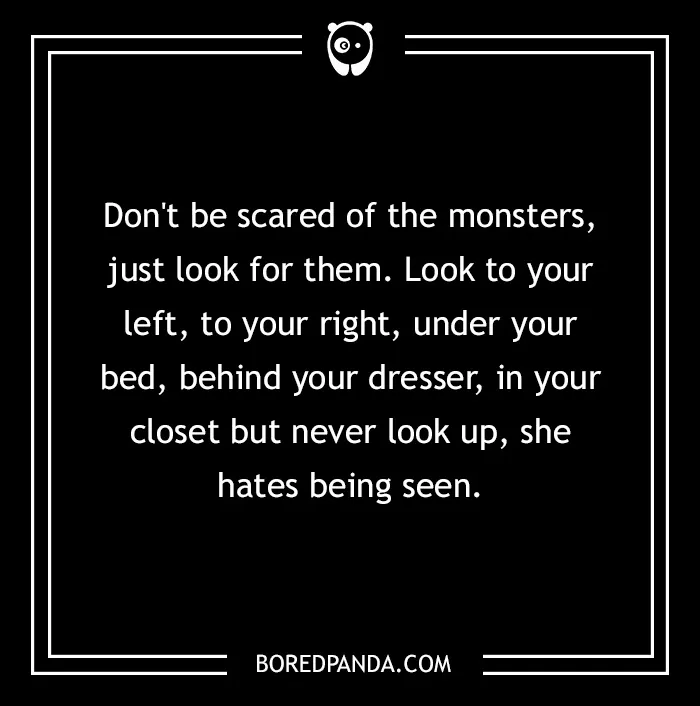 Look For The Monsters