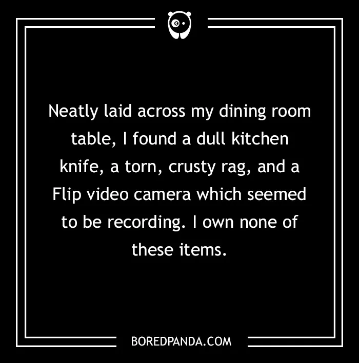 Horror On The Dining Table