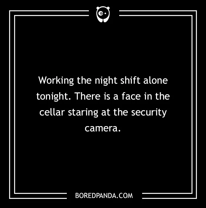 Something About Night Shifts And Short Horror Stories