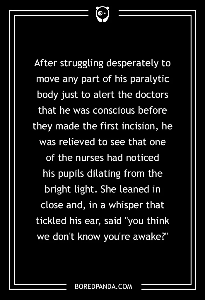2 Sentence Horror Story