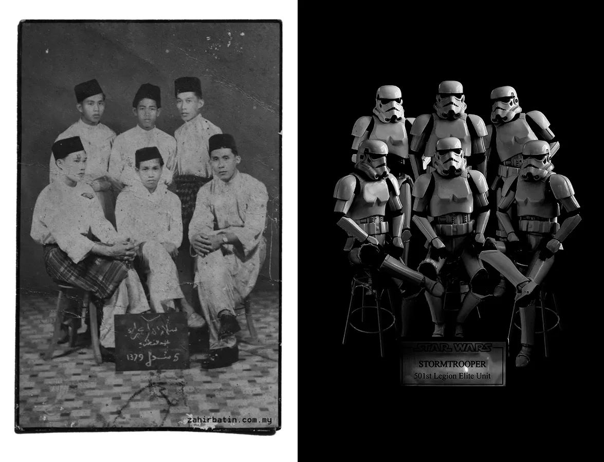 Malaysian Photographer Revisited Old Photos With Star Wars Toys!