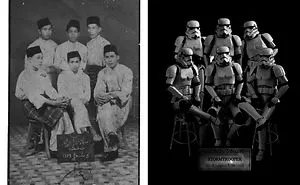 Malaysian Photographer Revisited Old Photos With Star Wars Toys!