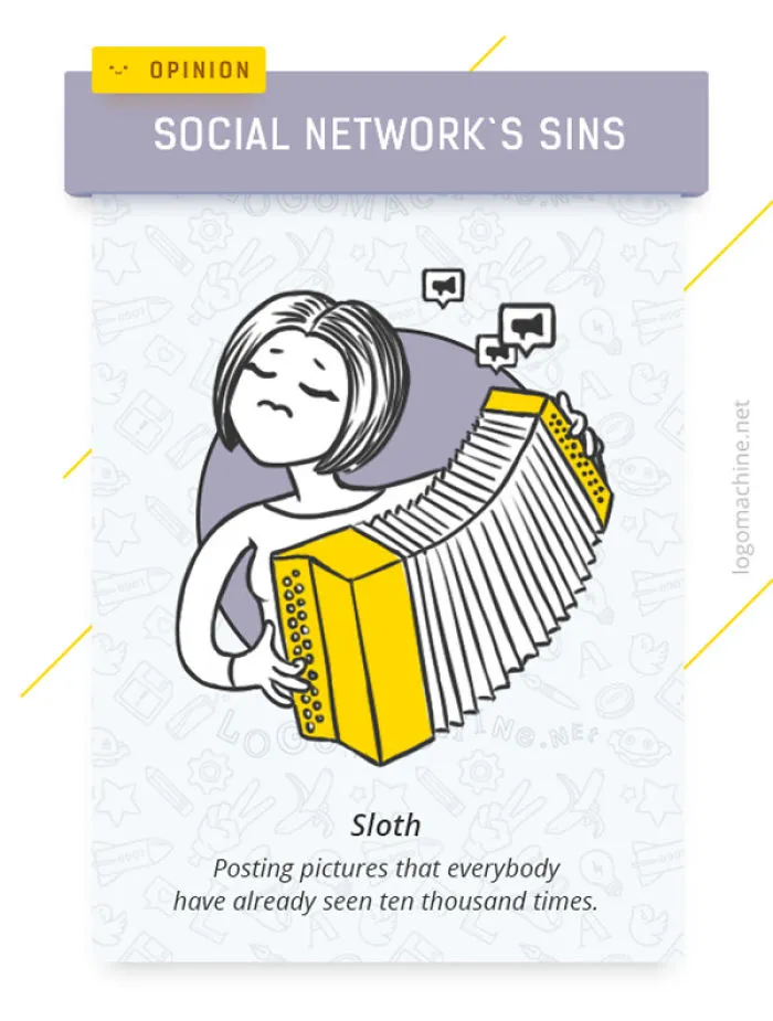 Social Network`s Sins