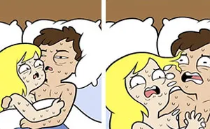 6 Stages Of Sleeping With Your Partner