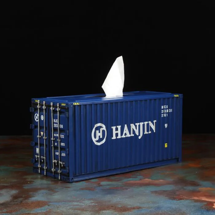 Handmade Antique Container Tissue Box