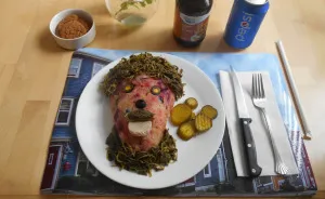 My 80-Year-Old Dad Sends Pictures Of His Fun Lunch To Me