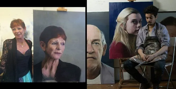 The Artist Captures The Expression Perfectly In His Paintings