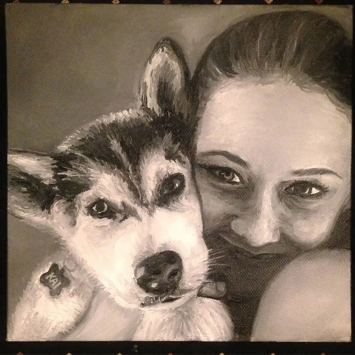 Kai | Oil On Canvas By Fotoflares (www.facebook.com/fotoflares)