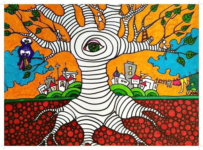Stories Come Out From My Colour Markers