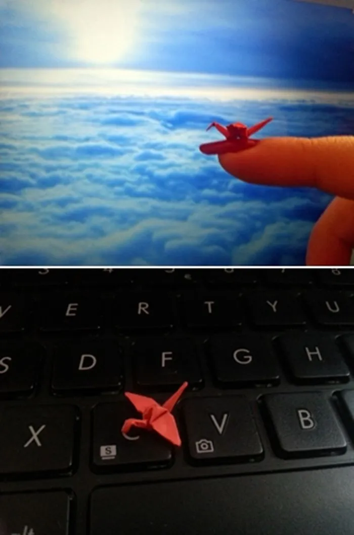 Tiny Origami Crane