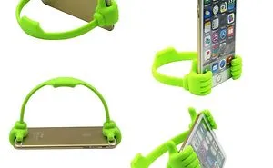 Compact Thumbs Up Desktop Holder Stand For Cell Phone,tablet And E-reader