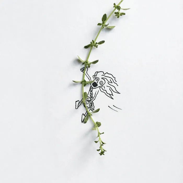 100 Days Of Tiny Things: I Find Small Objects Around Me And Turn Them Into Art