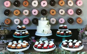 Donut Walls Is The Newest Wedding Trend That Will  Win Over Your Guests' Hearts