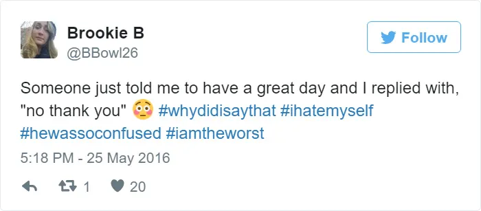 #whydidisaythat