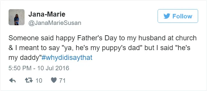 #whydidisaythat