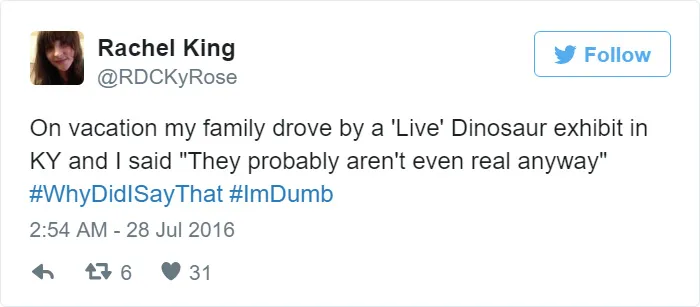 #whydidisaythat