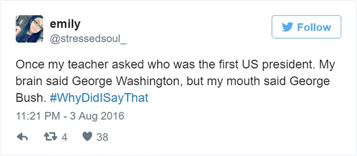 #whydidisaythat