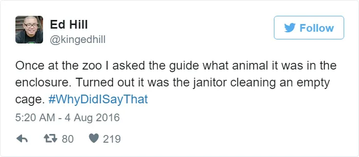 #whydidisaythat