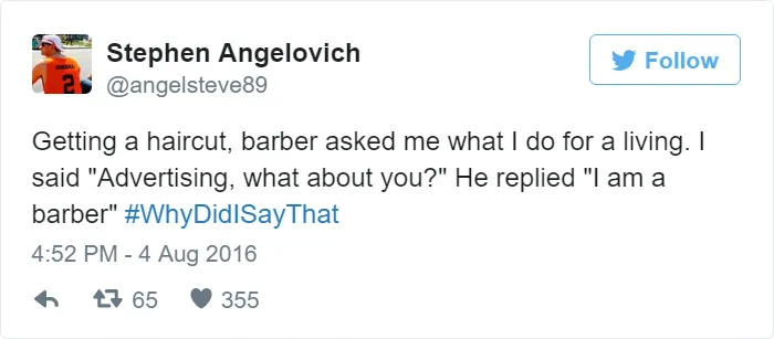 #whydidisaythat