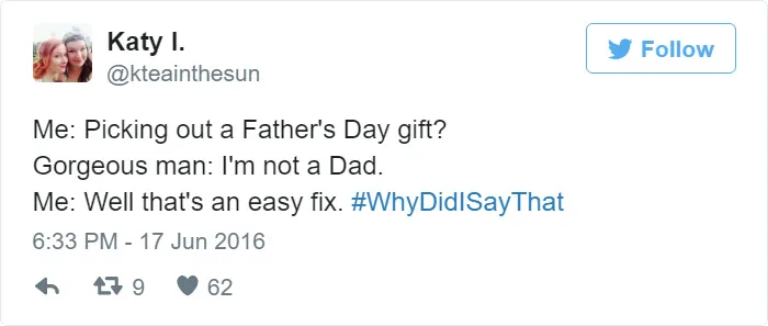 #whydidisaythat